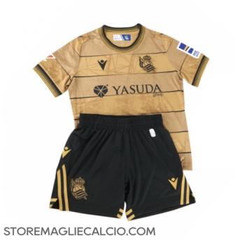 Real Sociedad Maglia Gara Trasferta Repliche 2024-25 Bambino